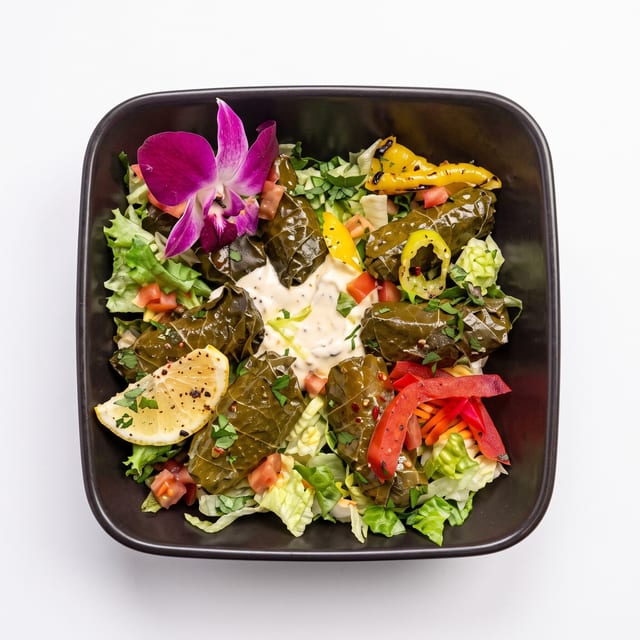 Stuffed Grape Leaves.