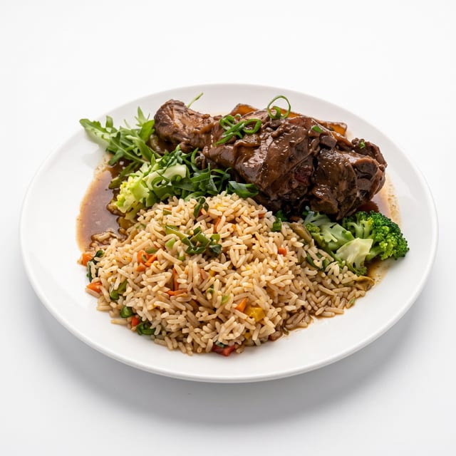 Lamb Shank Platter.